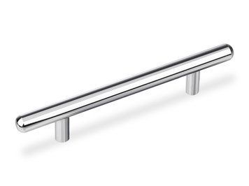 Ручка рейлінгова GIFF RE1004/128 L=188 RS хром 07062 фото