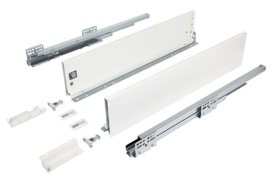 Висувний ящик GIFF PRIME FlatBox 3D L=550 H=116 білий 139862 фото