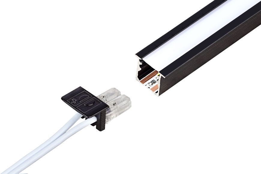 Светильник врезной GIFF LED~Modul SMD2835-120L CW белый холодный L=3000 черный (рассеиватель белый матовый) 140672 фото