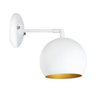 Бра (світильник настінний) Bowl W150 White/Gold 1311513 фото