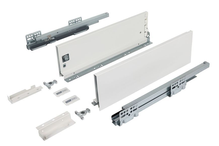 Выдвижной ящик GIFF PRIME FlatBox 3D L=400 H=116 белый 139850 фото