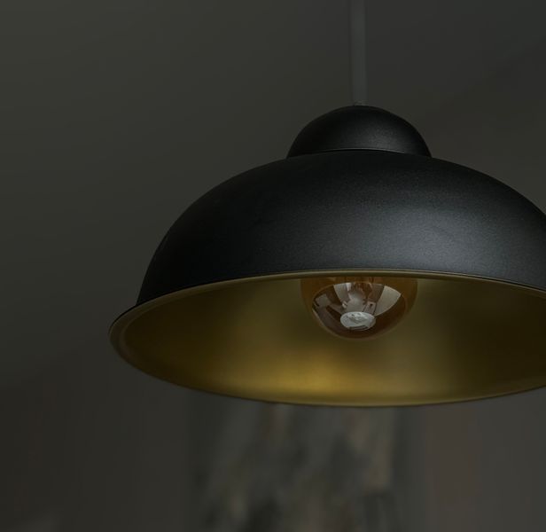 Світильник підвісний (люстра) Bell P360 Black/Gold 1391114 фото