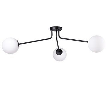 Люстра потолочная (светильник) Opal L180-3 Black 2441411 фото