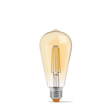 Лампа Груша Filament ST64FAD 6W E27 VIDEX 2200K 4032300 фото