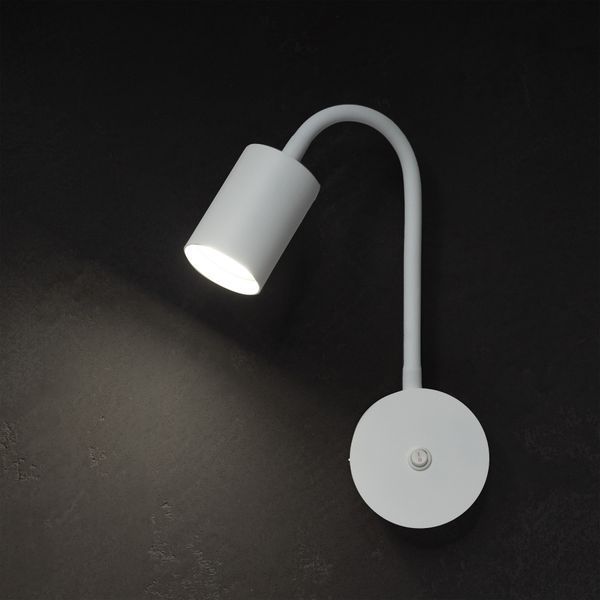 Бра (світильник настінний) Chime GU10 W90-GN-BT White 1092512 фото