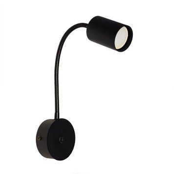 Бра (світильник настінний) Chime GU10 W90-GN-BT Black 1092511 фото