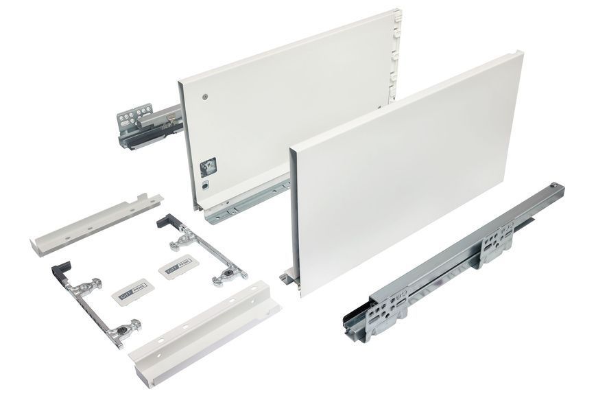 Висувний ящик GIFF PRIME FlatBox 3D L=400 H=199 білий 139852 фото